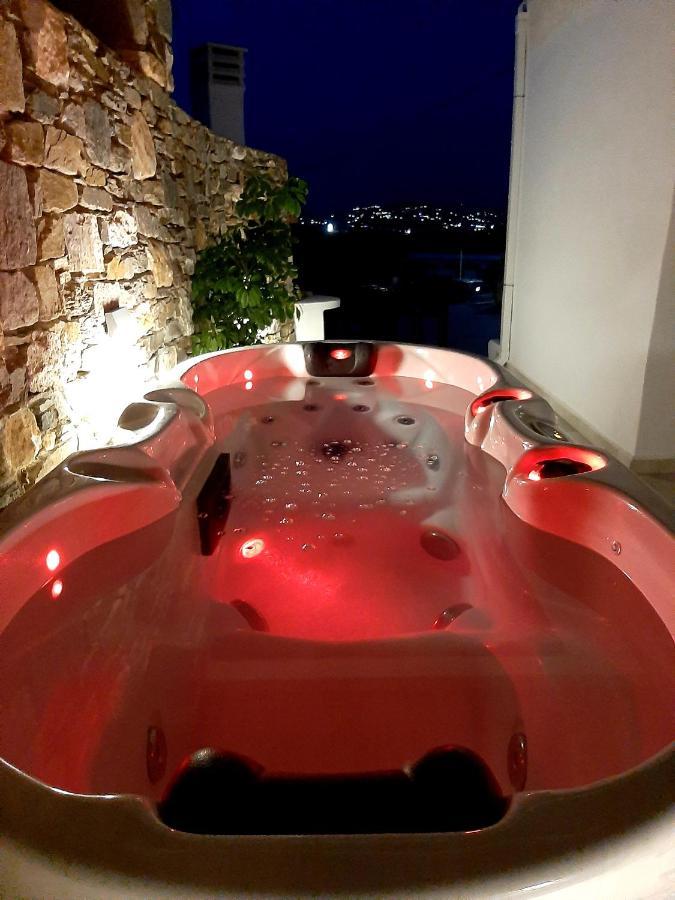 Blue View Villa Apartment #3 With Jacuzzi Parasporos Ngoại thất bức ảnh